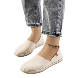 Espadrilles femme Jacquet beiges