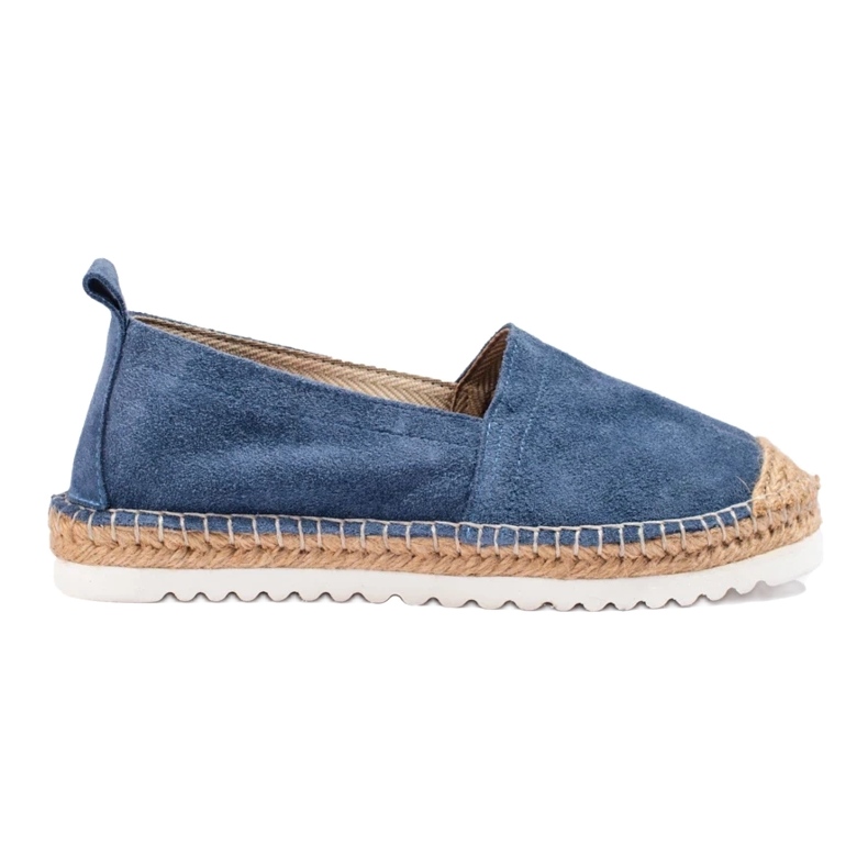 T.Sokolski Espadrilles En Cuir Sur La Plateforme bleu marin T.Sokolski Espadrilles En Cuir Sur La Plateforme bleu marin