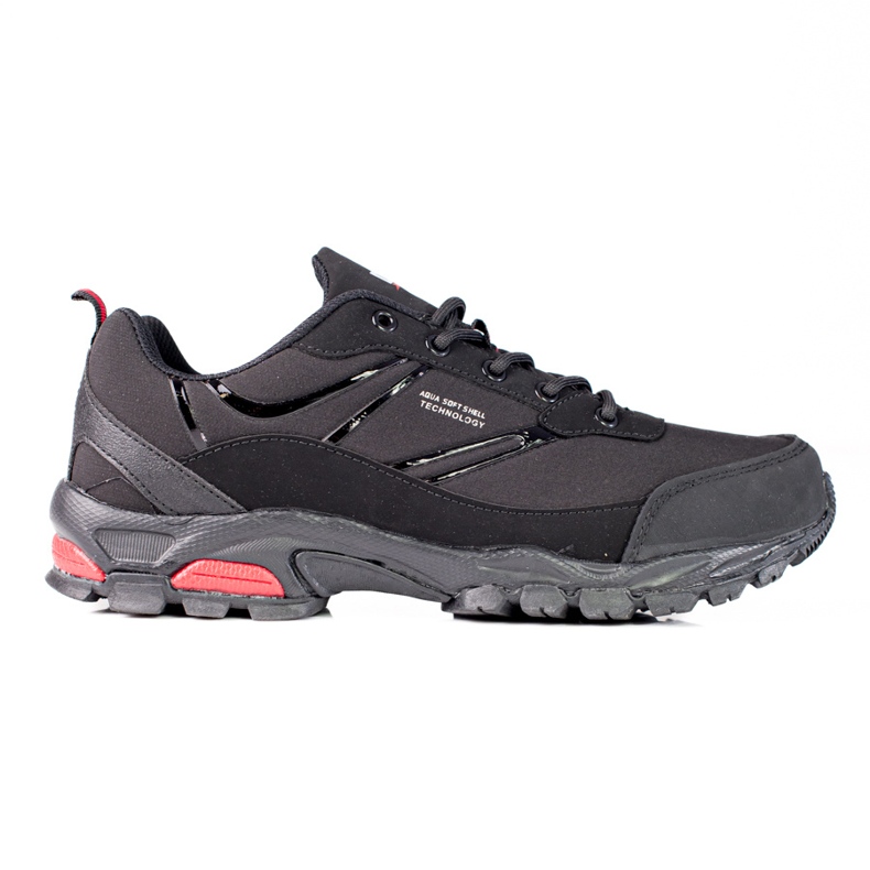 DK Chaussures de trekking homme le noir