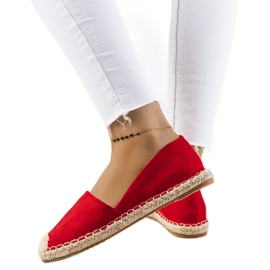 Espadrilles Balma femme rouges Espadrilles Balma femme rouges