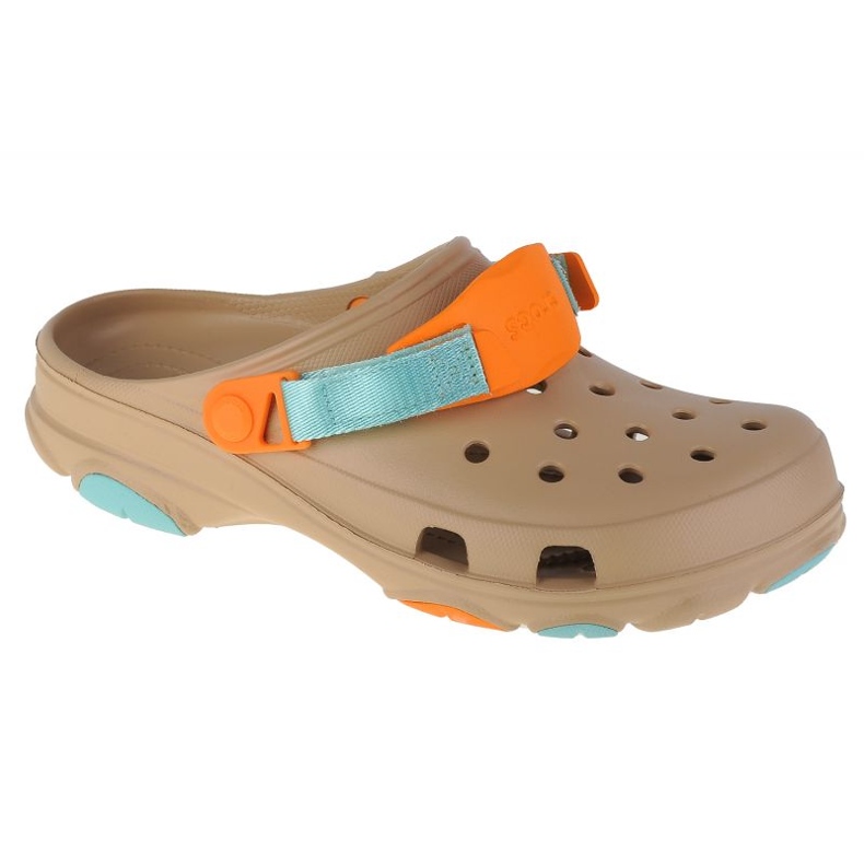 Crocs Classic Sabot Tout Terrain M 206340-2ZM beige bleu orange