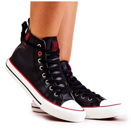 Baskets Hautes en Cuir Big Star JJ274131 Noir le noir