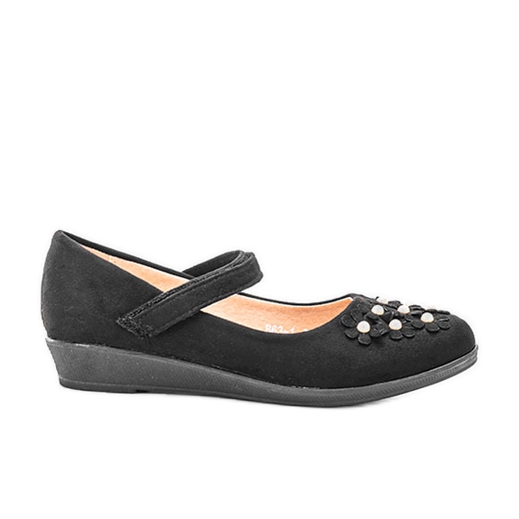 BM Ballerines noires pour enfants de Holanti le noir