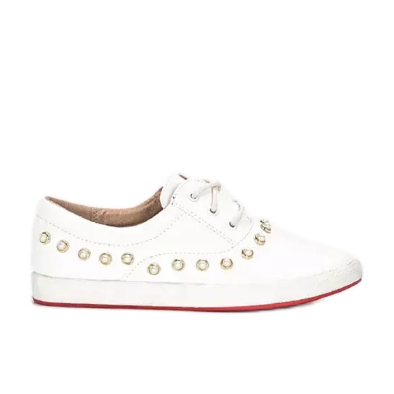 BM Baskets blanches pour enfants Kooi's ['blanche']