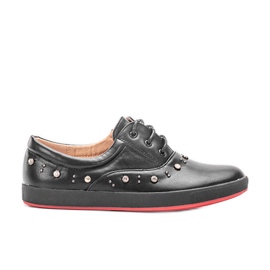 Baskets noires pour enfants de Fosses le noir le noir