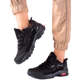 DK Chaussures de randonnée confortables le noir DK Chaussures de randonnée confortables le noir