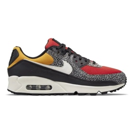 Chaussures Nike Air Max 90 Se W DC9446-001 le noir rouge multicolore jaune