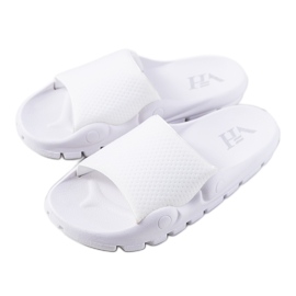 Chaussons femme Distant blanc