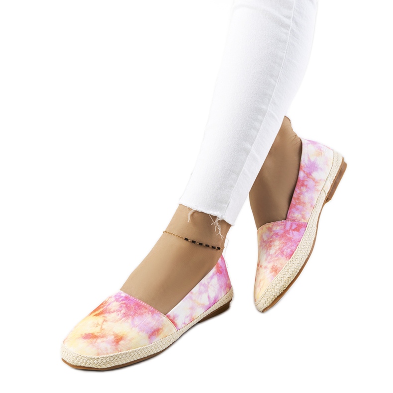 Espadrilles multicolores pour femmes de Lyndsey beige Espadrilles multicolores pour femmes de Lyndsey beige