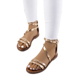 Sandales cloutées roses Krolt Sandales cloutées roses Krolt