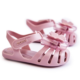 Sandales Enfant Avec Velcro Parfumé ZAXY JJ385034 Violet clair ['violet']