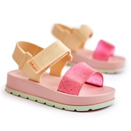 Sandales Confortables Enfant Parfumées ZAXY JJ385028 Rose-Jaune ['rose']
