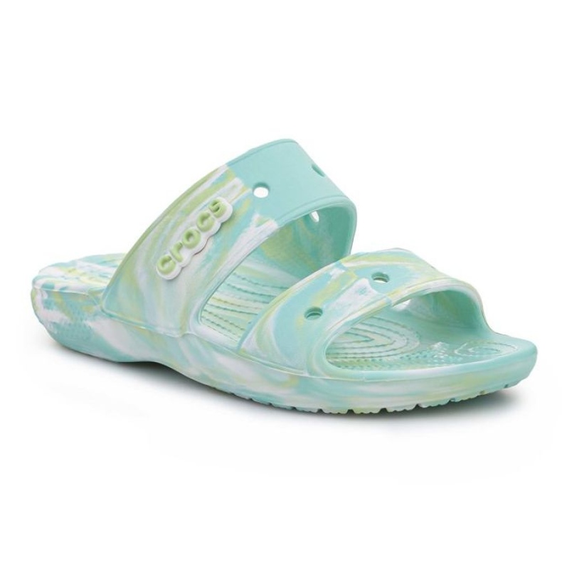 Sandale marbrée classique Crocs W 207701-4SU bleu