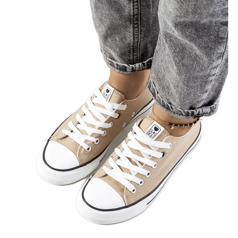 Baskets classiques pour femmes Kolind beiges