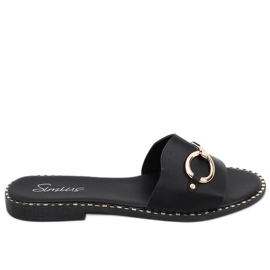 Chaussons femme Kettle Black noir