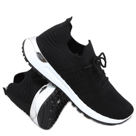 Baskets chaussettes noires Lars le noir