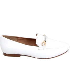 Mocassins femme Gessa Blanc