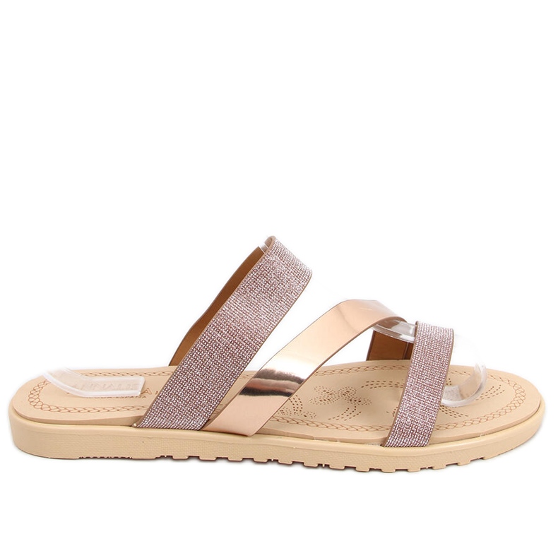 Chaussons femme Diarra Champagne rose d'or