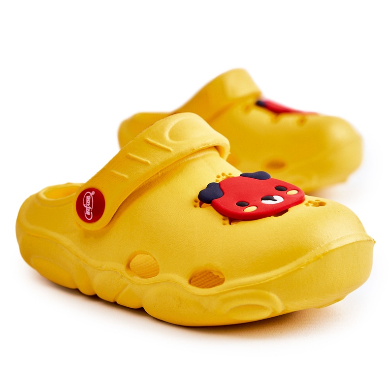 BEFADO S.A. Chaussons Enfants Kroks Miś Befado 159X107 Jaune