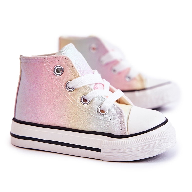 Baskets Montantes Enfant Multicolore Blanka rose rose