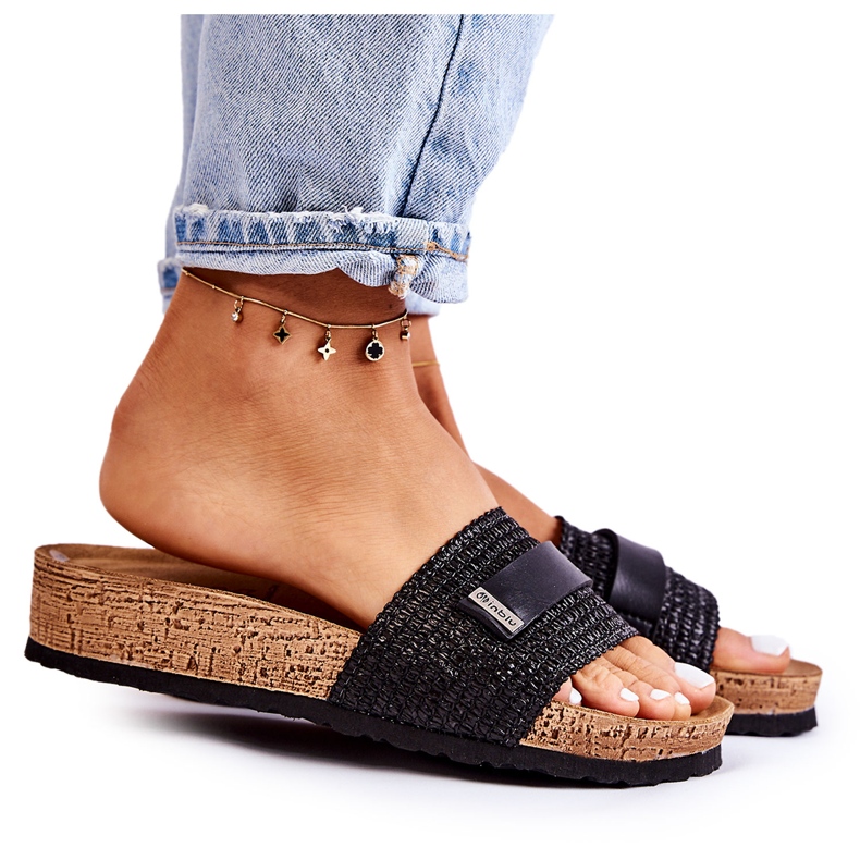 Chaussons Classiques Femme Inblu NM000025 Noir le noir