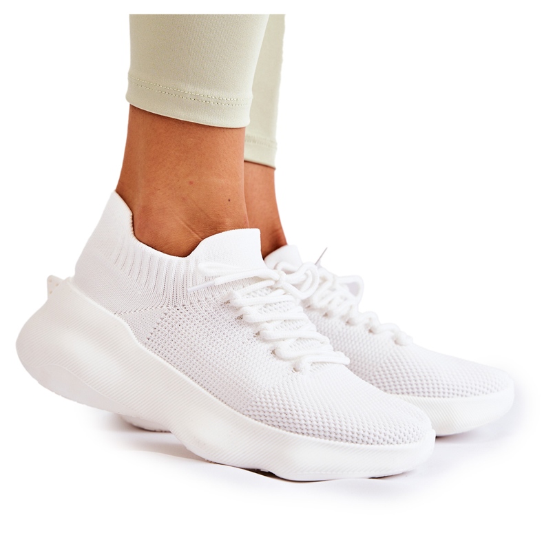 PS1 Chaussures de sport à enfiler Dalmiro blanches pour femmes PS1 Chaussures de sport à enfiler Dalmiro blanches pour femmes