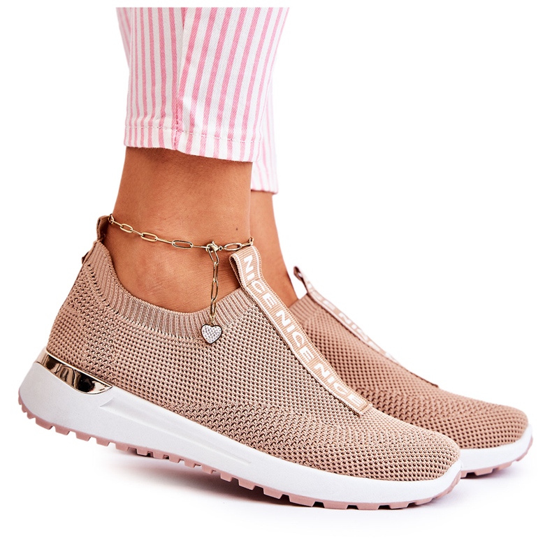 PM1 Chaussures Sport Femme Beige Ardenza