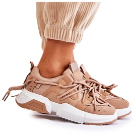 Baskets Chaussures de sport pour femme Camel Someday brun