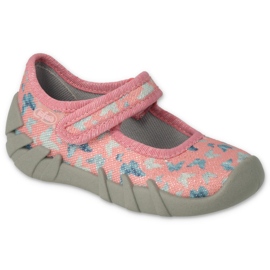 Befado chaussures pour enfants mm 109P252 bleu rose argent gris Befado chaussures pour enfants mm 109P252 bleu rose argent gris