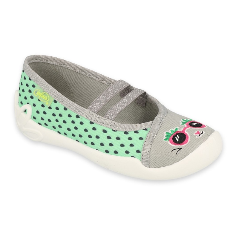 Chaussures enfant Befado 116X304 gris vert