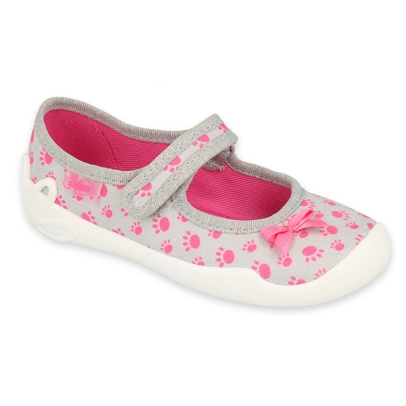 Befado chaussures pour enfants 114X478 rose gris