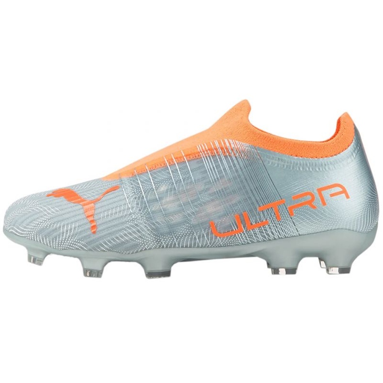 Chaussures de foot Puma Ultra 3.4 FG/AG Jr 106738 01 multicolore nuances de gris Chaussures de foot Puma Ultra 3.4 FG/AG Jr 106738 01 multicolore nuances de gris
