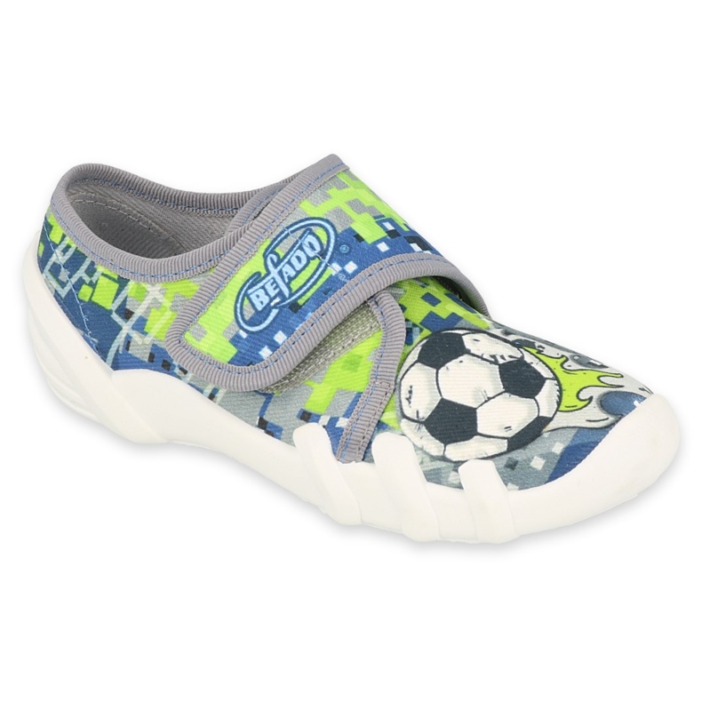 Befado chaussures pour enfants 273Y334 gris multicolore vert Befado chaussures pour enfants 273Y334 gris multicolore vert