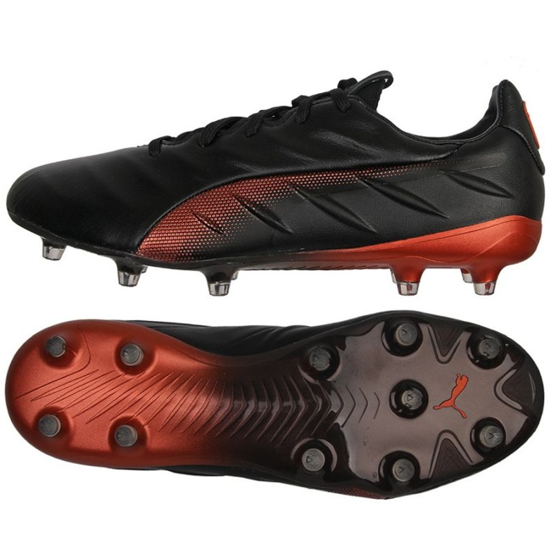 Chaussures de football Puma King Platinum 21 FG / AG M 106478 04 le noir le noir