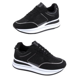 Ivey Baskets compensées noires le noir