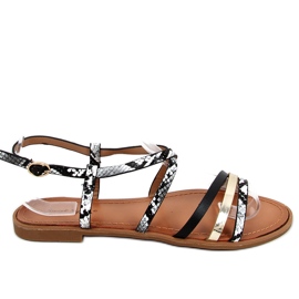 Sandales Bavi noires pour femmes le noir
