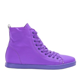 Baskets cheville Karita violettes Baskets cheville Karita violettes