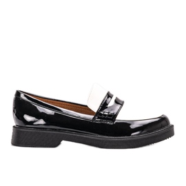 Chaussures femme Inberg noires blanc