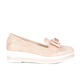 Ballerines taille enfant beiges