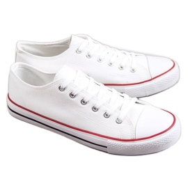 Baskets basses Atletico M ATC239D blanc blanche