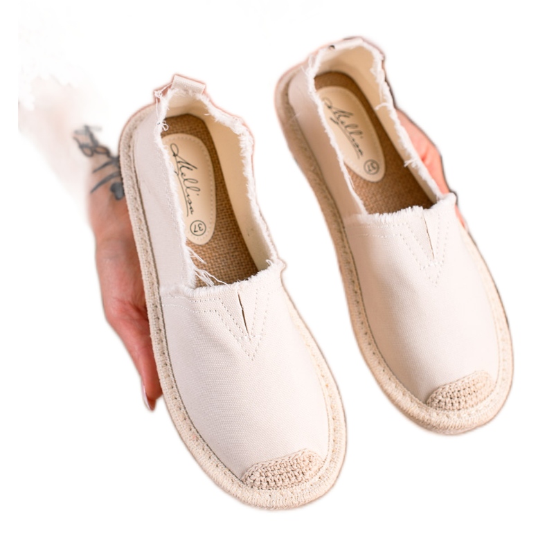SHELOVET Espadrilles légères femme beige SHELOVET Espadrilles légères femme beige