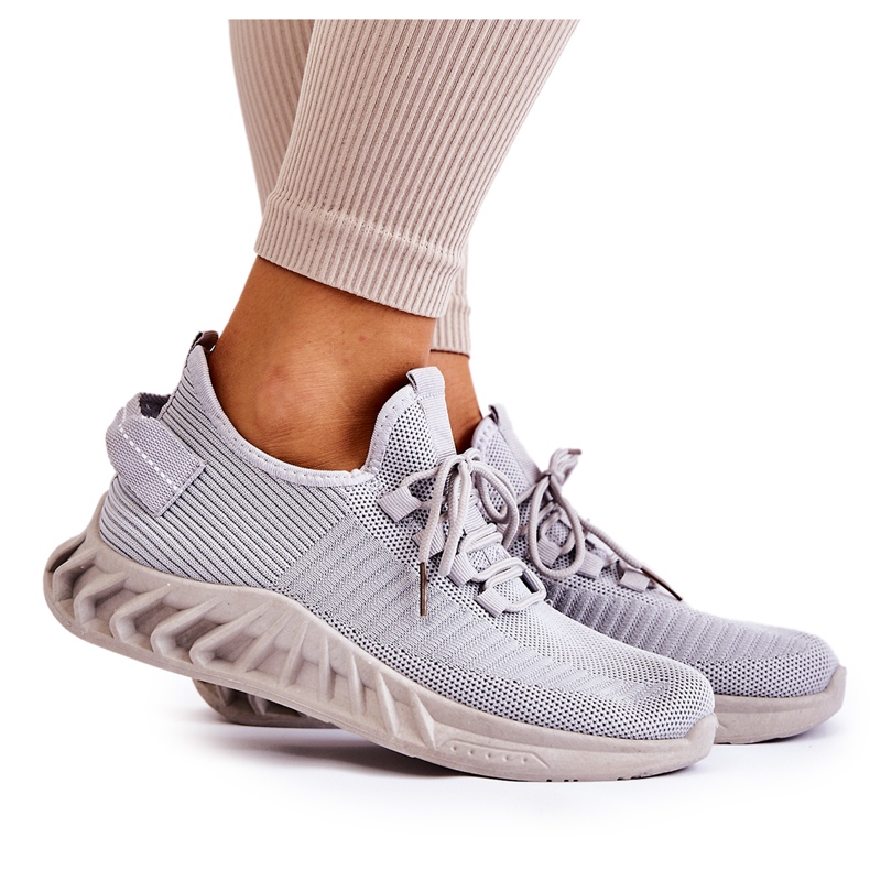 FM1 Chaussures Sport Femme Gris Lenney