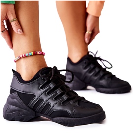 PG2 Baskets de sport femme Azella chaussures noires