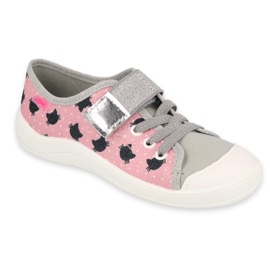 Befado chaussures pour enfants 251Y183 rose gris