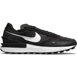 Chaussure Nike Waffle One W DC2533-001 blanche le noir