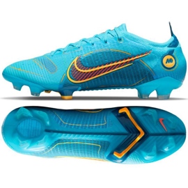 Chaussures de football Nike Mercurial Vapor 14 Elite Fg M DJ2837 484-S bleu bleu Chaussures de football Nike Mercurial Vapor 14 Elite Fg M DJ2837 484-S bleu bleu