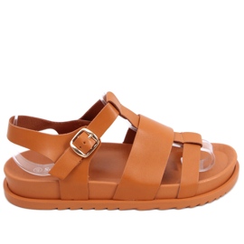 Sandales femme Patsy Camel brun