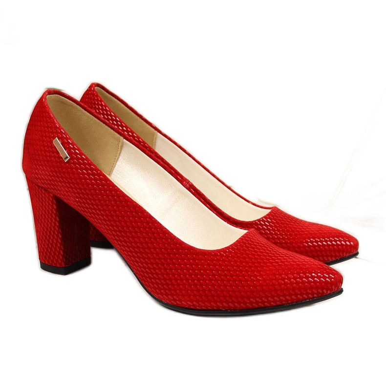 Escarpins sur le poteau rouge Monique Escarpins sur le poteau rouge Monique