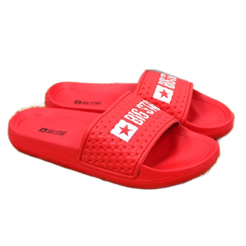 Chaussons de piscine sport pour enfants Red Big Star GG374801 rouge