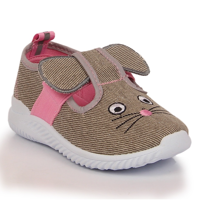 Baskets à enfiler fille souris Atletico gris